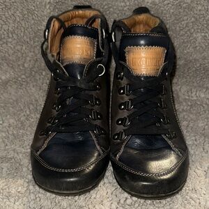 PIKOLINOS Leather Lace-Up Ankle Boots